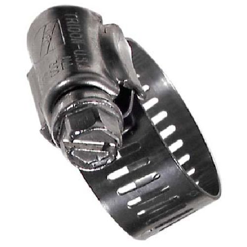 Collier de serrage, 9/16"-1 1/4", acier inoxydable