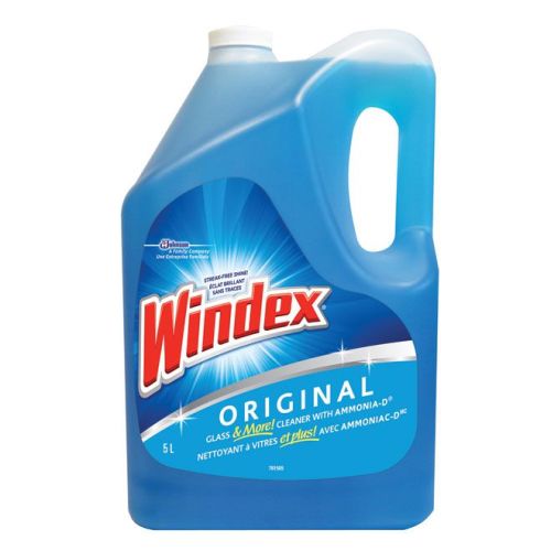 Recharge de nettoyant à vitres, Windex, 5l, bleu