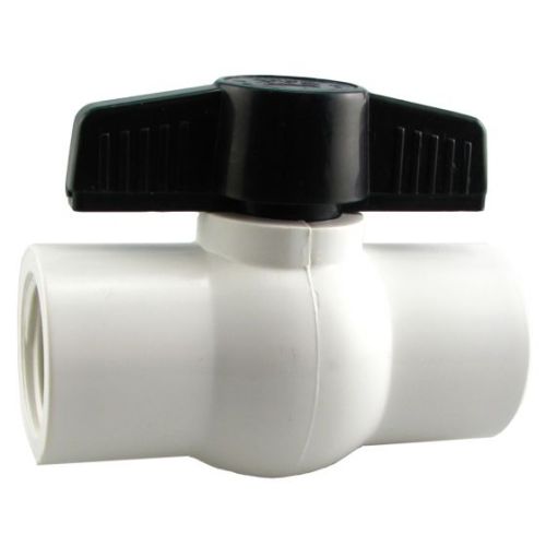 PVC Ball Valve - 1 1/4" - White