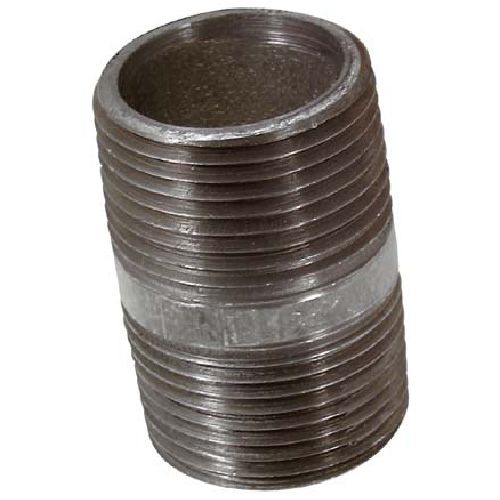 Mamelon galvanisé fileté 3/4x1/2"