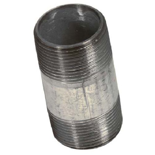 Mamelon galvanisé fileté  3/4x3"