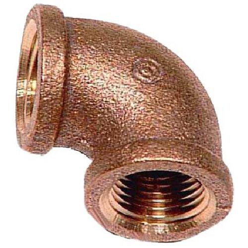 Coude, laiton sans plomb, 90°, 1/2" x 1/2", FIP x FIP