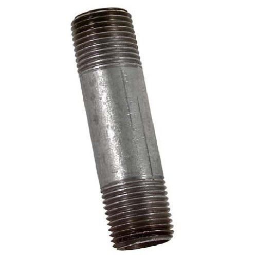 Mamelon galvanisé fileté  1/2x3"