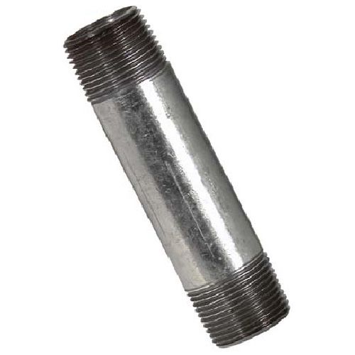 Mamelon galvanisé fileté 1X5"