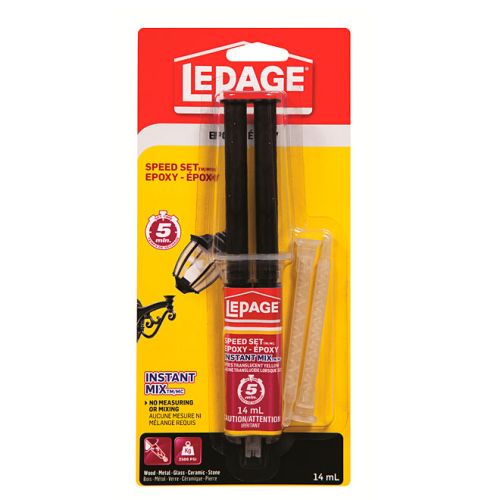Colle epoxy « Speed Set » LePage, 14 ml