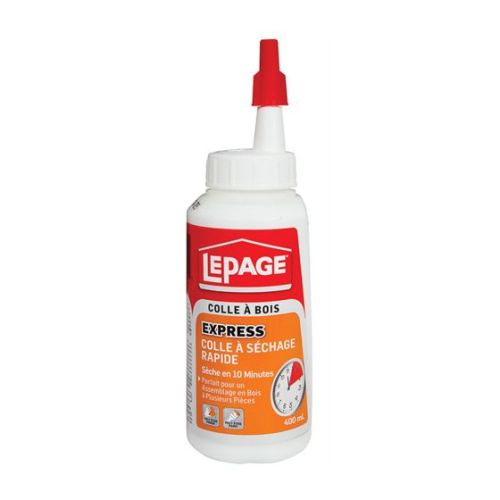 Colle à bois à séchage rapide, 400 ml