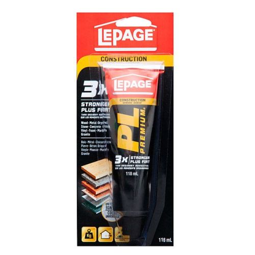Adhésif à construction «PL Premium» 118ml