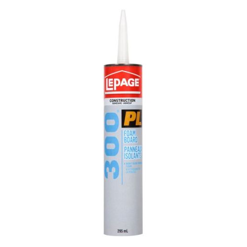Adhésif PL LePage 300 pour panneaux isolants, 295 ml