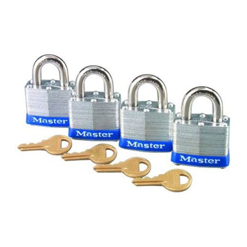 4 Cadenas Clé Identique Master 3008D