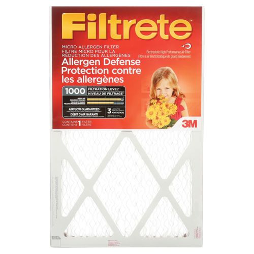 Filtrete Micro-Allergen Reduction Furnace Filter - 16-in x 25-in x 1-in