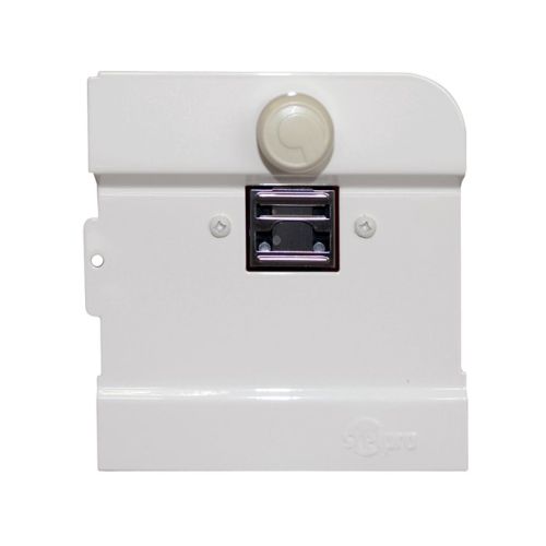 Thermostat mécanique, intégré, 300 A/2500 W, blanc