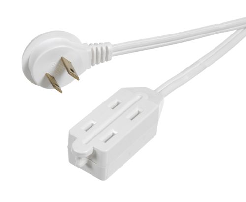 Rallonge d'intérieur 3 prises -2.5M -16/2 Blanc