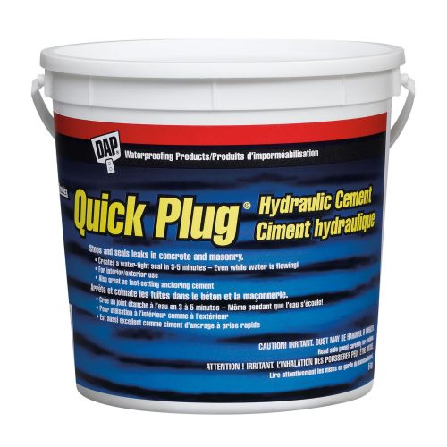 QuickPlug Hydraulic Cement - Grey - 5 kg