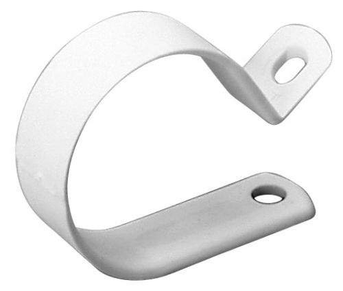 Electrical Wire Clamp - 1/2" - 12/PK - White