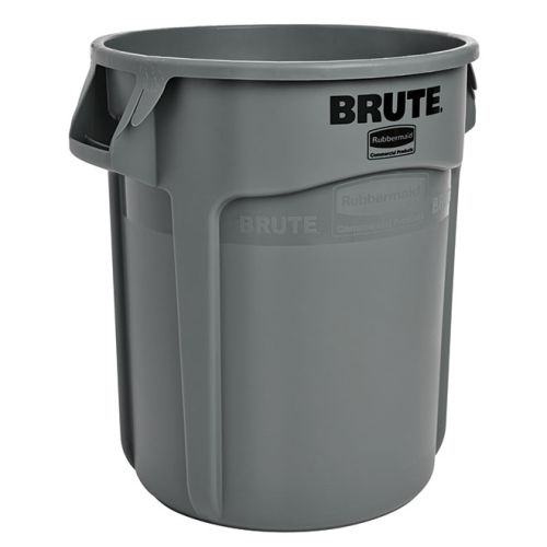 Poubelle Commercial "Brute" Grise 20 gallons US