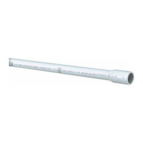 Conduit Électrique en PVC 1" x 10' Gris
