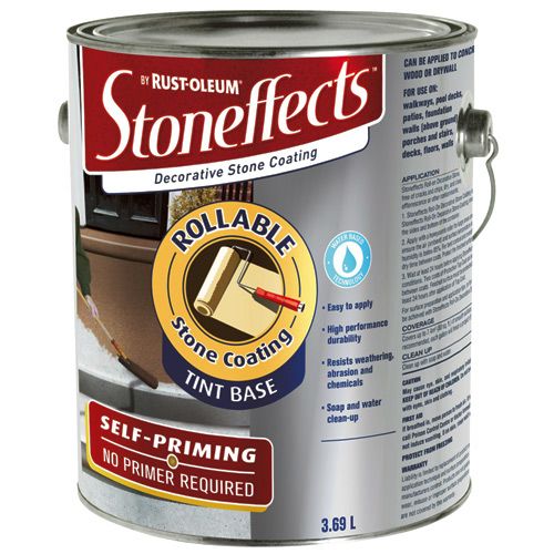 "Stoneffects" Rollable Stone Coating - Tintable Base  3.69L