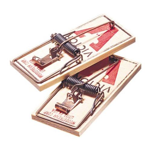 Piège à souris en bois paquet de 2