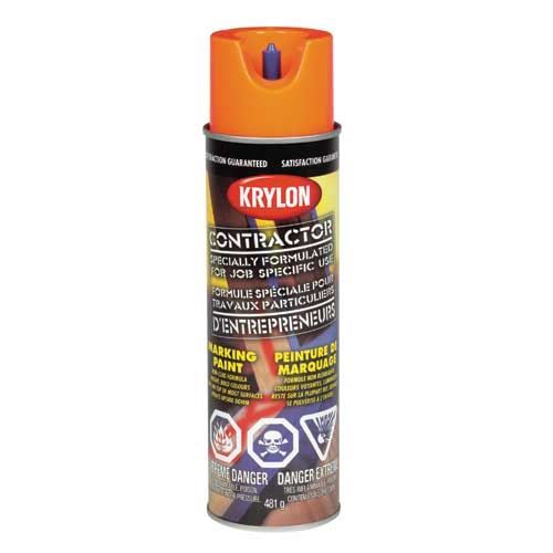 Peinture de marquage orange 482Gr