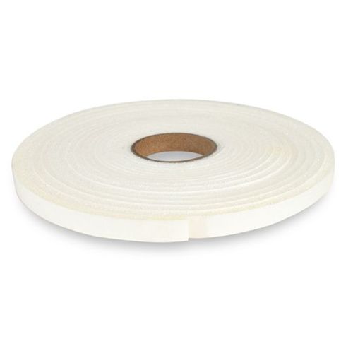 Ruban mousse auto-adhésif 3/16'' x 3/8'' x 16.4' blanc