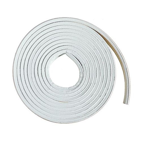 Ruban mousse en caoutchouc premium auto-adhésif 5/32'' x 11/32'' x 17' blanc