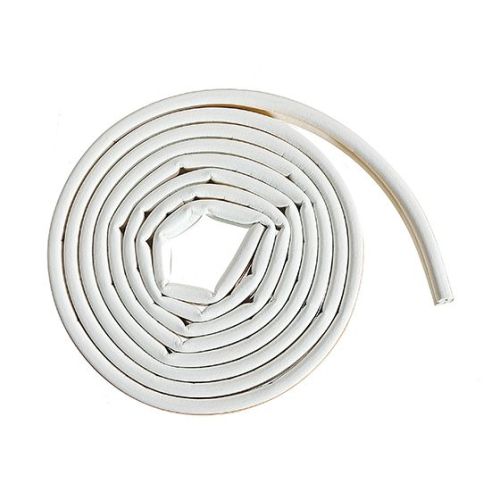 Ruban mousse en caoutchouc premium auto-adhésif 5/16'' x 11/32'' x 17' blanc