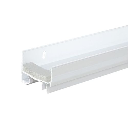 Bas de porte en u vinyle et mousse avec ailettes en vinyle 33-3/4'' blanc
