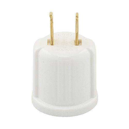 Douille de lampe à brancher, blanche 660W x 250V