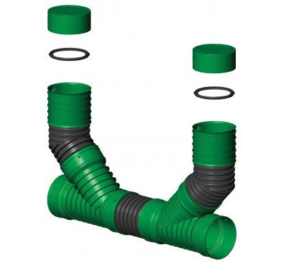 Cheminée de Nettoyage Drain 4" PE