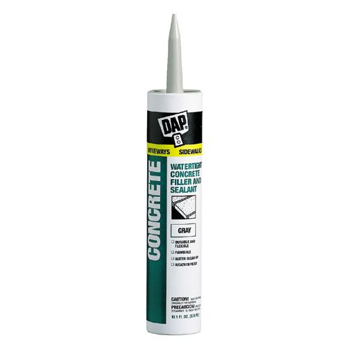 Scellant à béton et mortier en silicone, 300 ml, gris