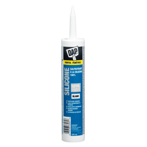 Scellant silicone blanc 300ml