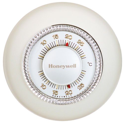 Thermostat manuel classique Honeywell, rond, 24 V