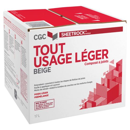 Ciment à joints léger tout usage 17 L - Beige