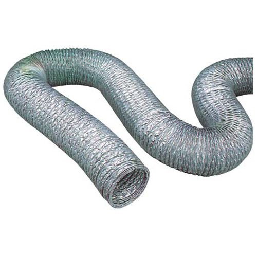 Vinyl Air Duct - Gray - 6" x 25'