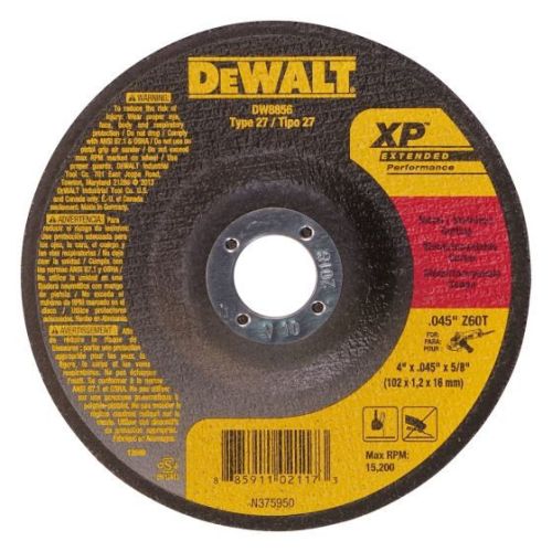 Lame abrasive ultra mince de type 27 4-1/2" x 1/4"