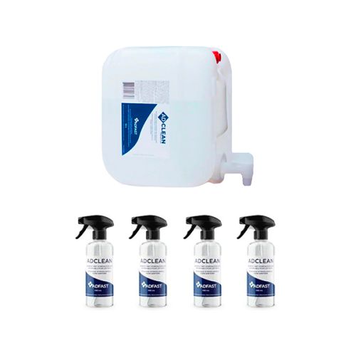 Ensemble de désinfectant vaporisable pour les mains ADCLEAN - 10 litres