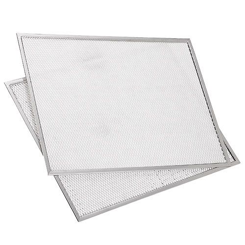 Pré-filtre plissé pour Hepa, Clean Air, 19''x 15'', 2/pqt