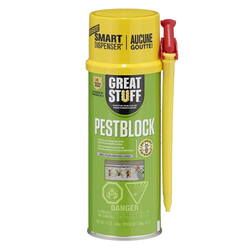 Mousse d'étanchéité, Pestblock, 12 oz., gris