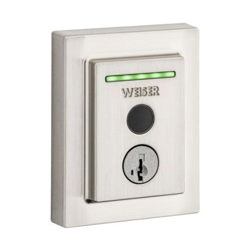 Halo Touch Traditional Electronic Lock - Satin Nickel