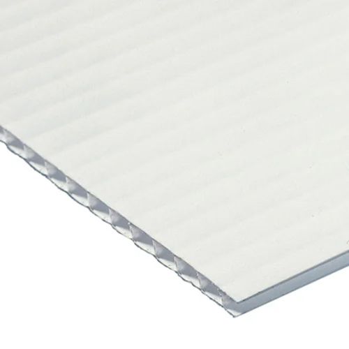 Coroplast blanc 4mm 4'x8'