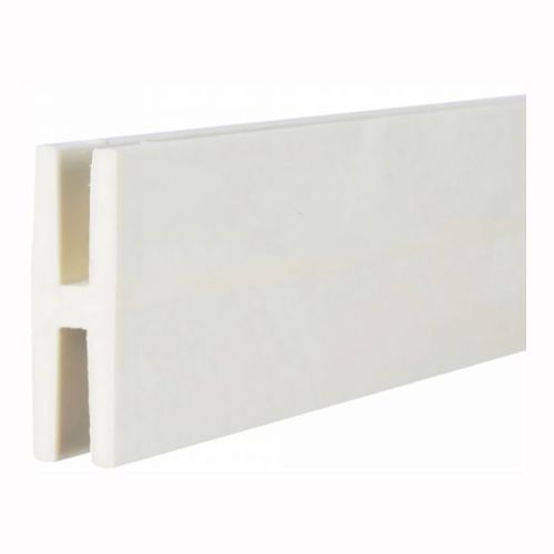 Moulure en «H» pour treillis de PVC 3/4"x2 1/4"x8'