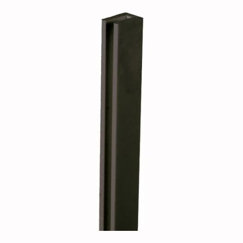 Moulure pour treillis en PCV 3/4 po x 1-1/4 po x 8 pi, noire