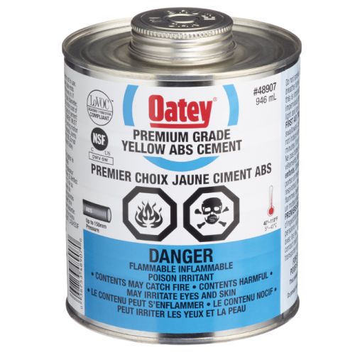 ABS Cement - Medium Bodied - Yellow - 946 mL