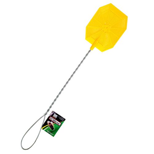 Fly Swatter - Plastic/Metal - Yellow