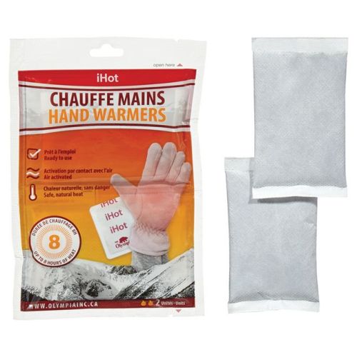 Chauffe-mains 8h paquet de 2