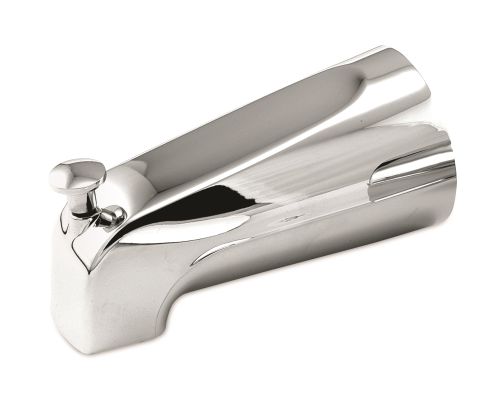 Bec de bain avec inverseur à l'avant 1/2 - chrome