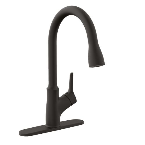 Robinet de cuisine Fusio noir mat