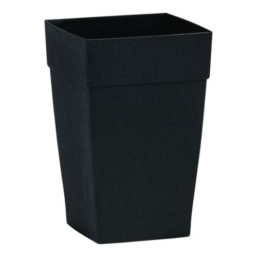 "Harmony" Elongated Planter - Black 12in