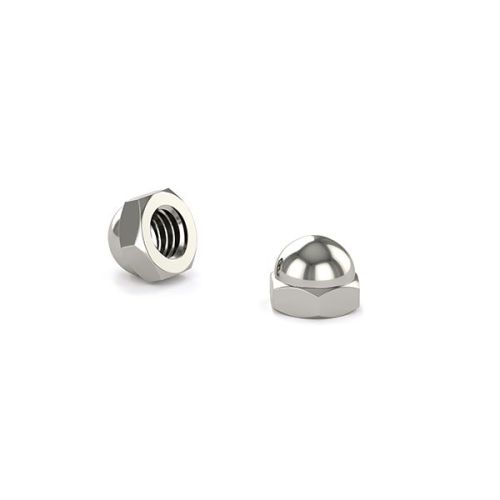 Écrou à capuchon hexagonal - Nickel - 10-32 (4)