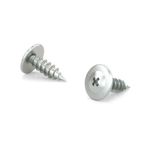Vis latte treillis métallique, tête évasée, embout cruciforme #8x9/16" (100)